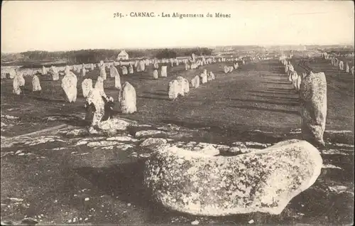 Carnac Morbihan Carnac Alignements Menec * / Carnac /Arrond. de Lorient