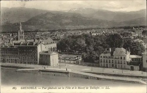 Grenoble Ville Massif Taillefer x