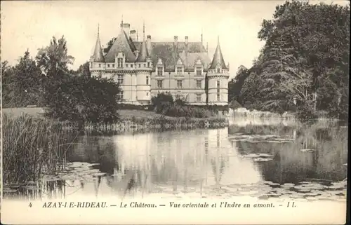 Azay-le-Rideau Chateau Indre *