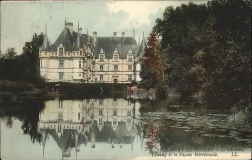 Azay-le-Rideau Chateau Etang x