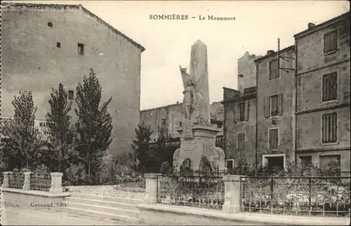 Sommieres Monument *