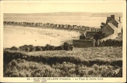 Saint-Pol-de-Leon Finstere Plage Sainte Anne *