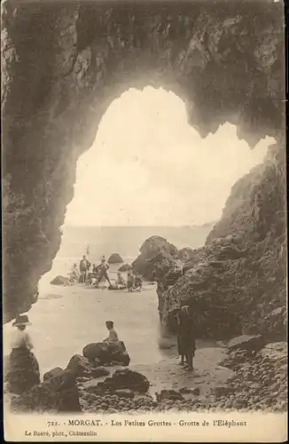 Morgat Petites Grottes Grotte Hoehle l'Elephant x
