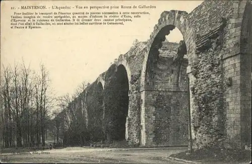 Maintenon Route Gallardon Aqueduc *