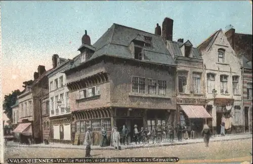 Valenciennes Vieille Maison Rue des Capucins *