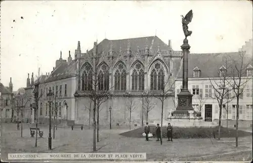 Valenciennes Monument Defense Place Verte x