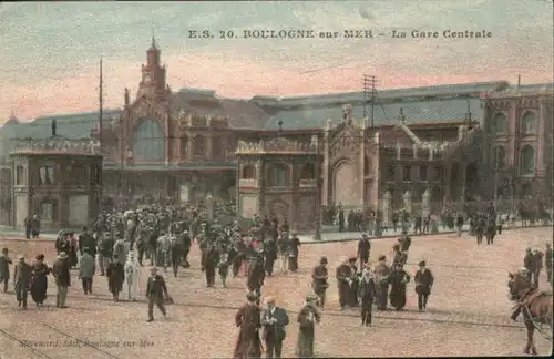 Boulogne-sur-Mer Gare Bahnhof *
