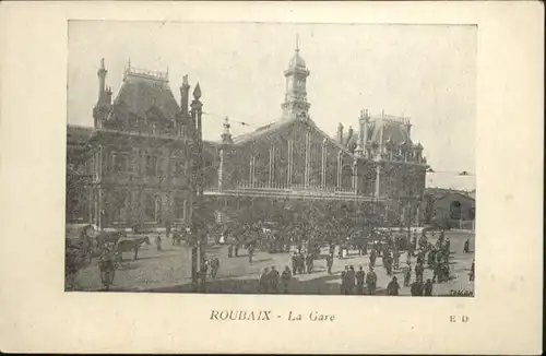 Roubaix Gare Bahnhof *
