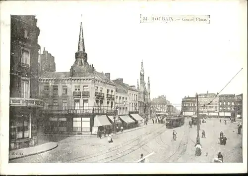 Roubaix Grand Place Strassenbahn  *