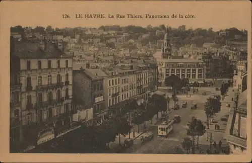 Le Havre Rue Thiers Cote *