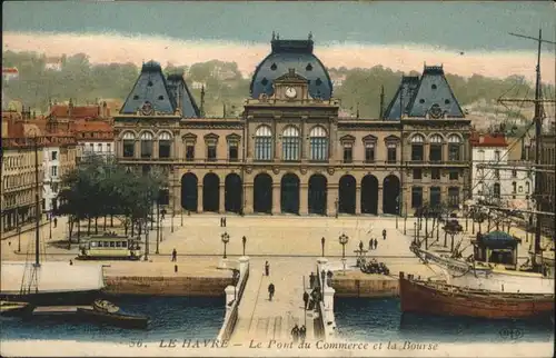 Le Havre Pont Commerce Bourse *