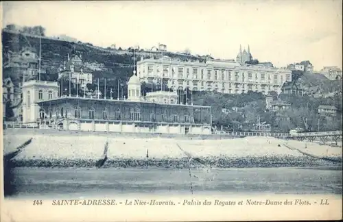 Sainte-Adresse Nice-Havrais Palais Regates Notre-Dame Flots *