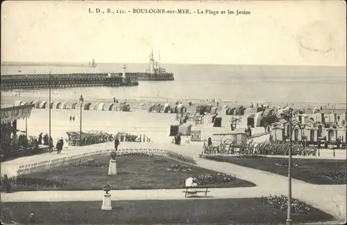 Boulogne-sur-Mer Plage Jetee *