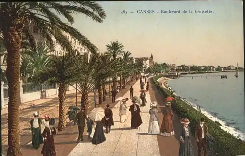 Cannes Boulevard Croisette *