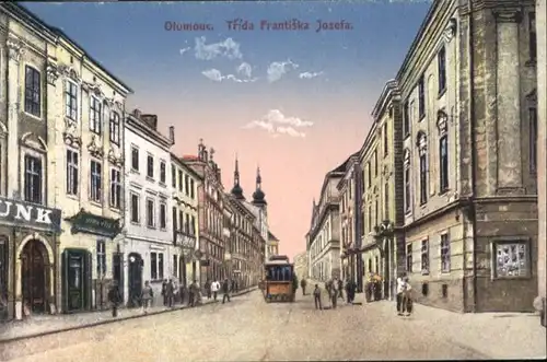 Olomouc Trida Frantiska Josefa Strassenbahn *
