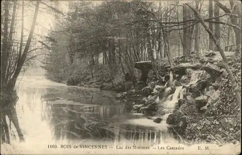 Vincennes Bois Lac Minimes Cascades x