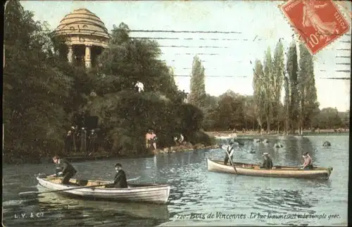 Vincennes Lac Daumesnil Tempel Grec x