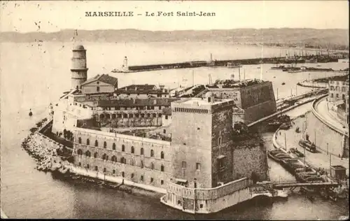ww70038 Marseille Marseille Fort Saint-Jean x Kategorie. Marseille Alte Ansichtskarten