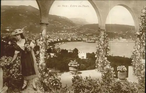 ww70040 Nice Alpes Maritimes Nice Fleurs x Kategorie. Nice Alte Ansichtskarten