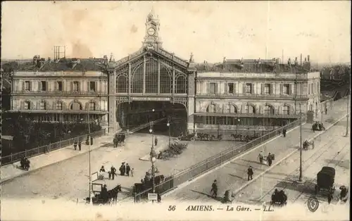 Amiens Gare Bahnhof *