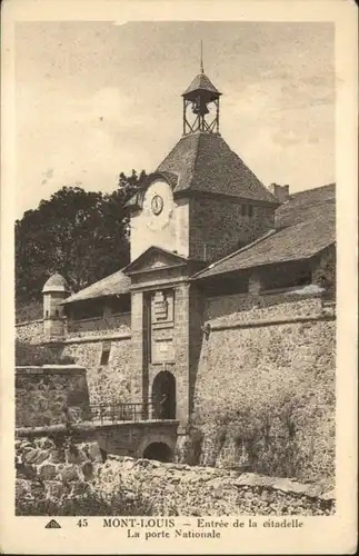 Mont-Louis Citadelle Porte Nationale *