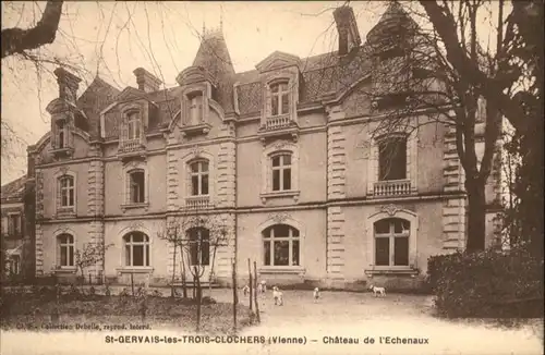 Saint-Gervais-les-Trois-Clochers Chateau Echenaux *