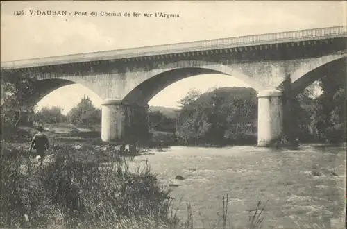 Vidauban Pont Chemin l'Argens *