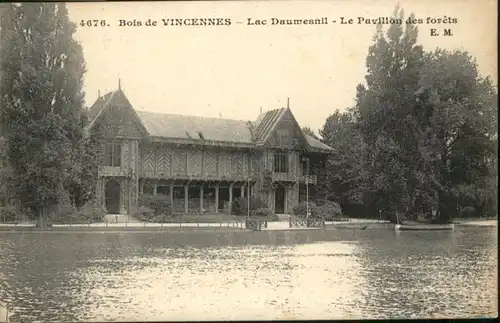 Vincennes Lac Daumesnil Pavillon Forets x