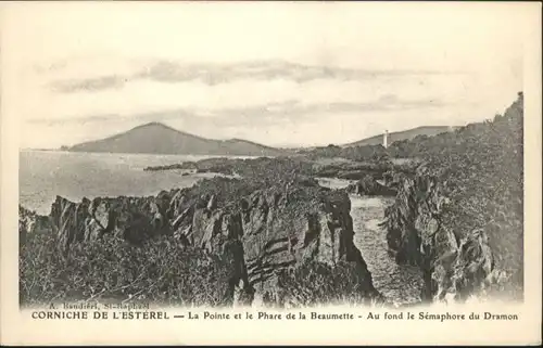 Esterel Pointe Phare Beaumette Semaphore Dramon *