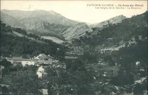 Saint-Jean-du-Bruel Gorges Dourbie Rougerie x