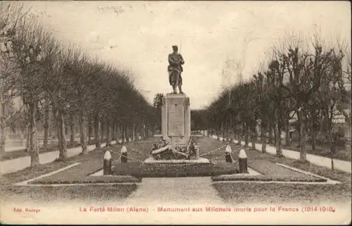 La Ferte-Milon Monument Milonais Morts  *