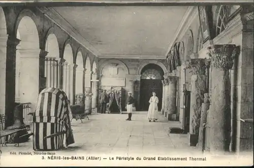 Neris-les-Bains Peristyle Grand Etablissement Thermal *