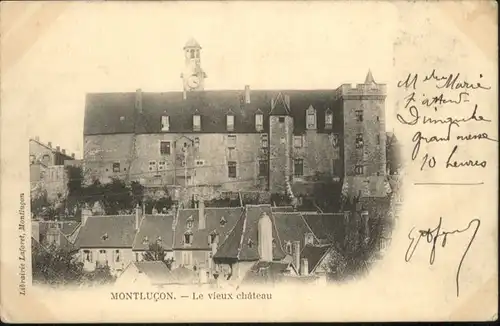 Montlucon Chateau x