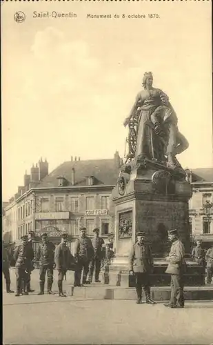Saint-Quentin Monument 8 Octobre 1870 *