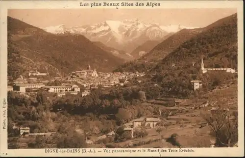 Digne-les-Bains Massif Trois Eveches x