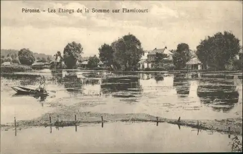 Peronne Somme Peronne Etang Somme Flamicourt * / Peronne /Arrond. de Peronne