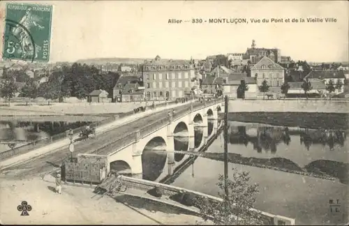 Montlucon Allier Pont  x
