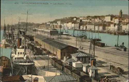Boulogne-sur-Mer Port Hafen  x