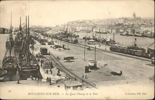 Boulogne-sur-Mer Quai Chanzy Port Hafen x