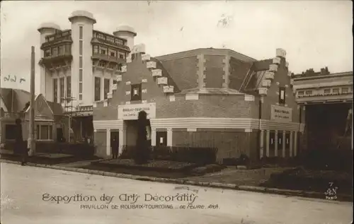 Roubaix Tourcoing Exposition Arts Decoratifs Pavillon x