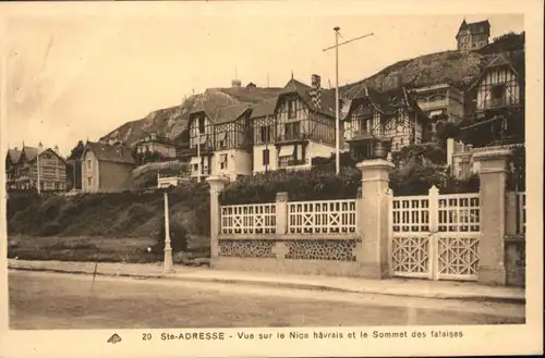 Sainte-Adresse Nice Havrais Sommet Falaises *