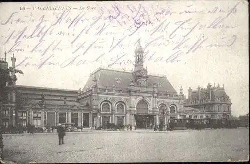 Valenciennes Gare Bahnhof Strassenbahn  x