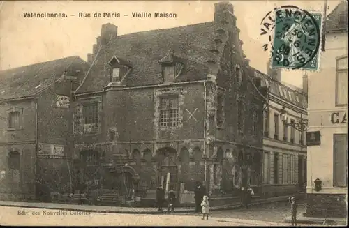 Valenciennes Rue Paris Vieille Maison x