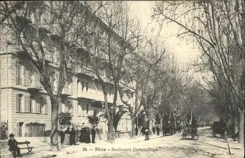 ww71419 Nice Alpes Maritimes Nice Boulevard Dubouchage * Kategorie. Nice Alte Ansichtskarten