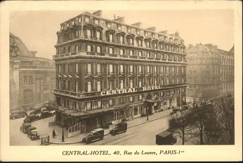 Paris Central Hotel Rue Louvre *