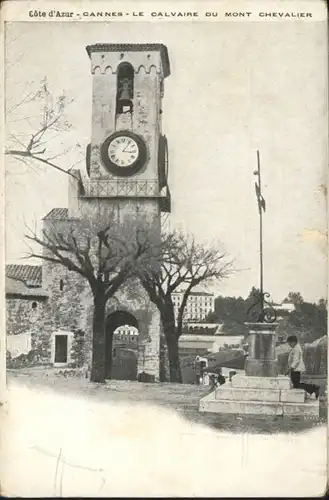 Cannes Calvaire Mont Chevalier Uhr *