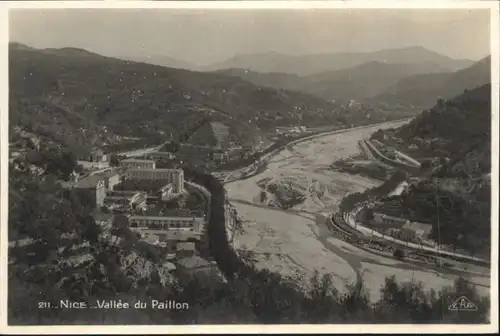 ww71593 Nice Alpes Maritimes Nice Vallee Paillon * Kategorie. Nice Alte Ansichtskarten