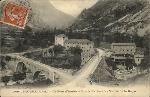 Saorge Pont Ambo Route Nationale Vallee Roya x