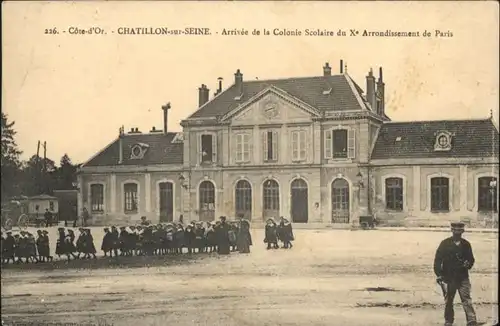 Chatillon-sur-Seine Colonie Scolaire  x