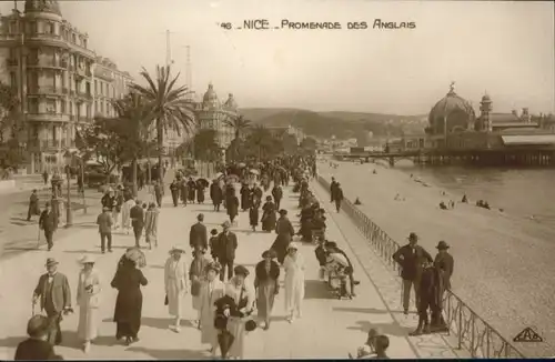 ww71873 Nice Alpes Maritimes Nice Promenade Anglais * Kategorie. Nice Alte Ansichtskarten